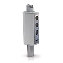 Colonnes 50 en LMP couleur aluminium