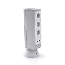 Mini-colunas 50 em LMP cor cinzento